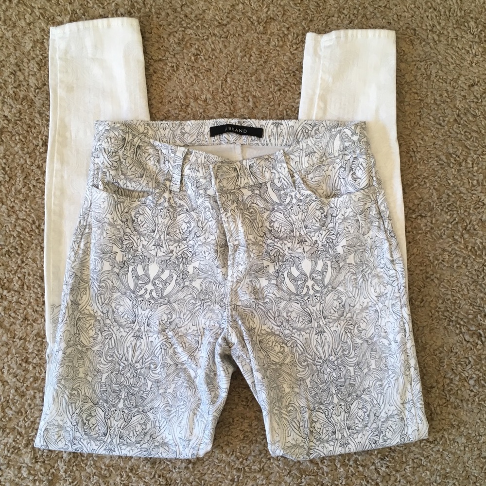 J Brand Ombré patterned jeans